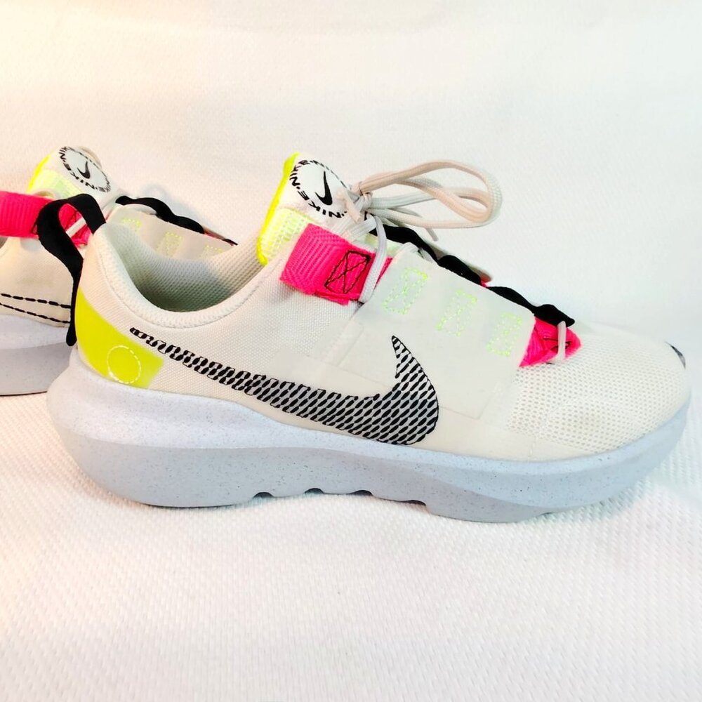 Nike Boys Crater Impact DB3551-010 Beige Running Shoes Sneakers Size 6Y